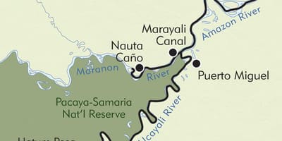 Amazon Peru mappa