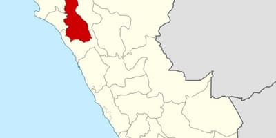 Mappa di cajamarca, Perù