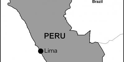 Mappa di iquitos, Perù