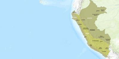 Mappa di kuelap Perù 