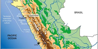 Perù geografia mappa