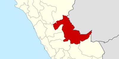 Mappa di pucallpa, Perù